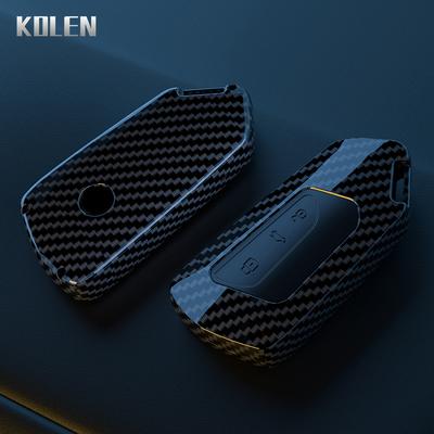 ABS Car Key Case Cover Shell Fob For VW Volkswagen Golf 8 MK8 Skoda Octavia A8 Seat Leon MK4 Cupra Formentor Tarraco Accessories