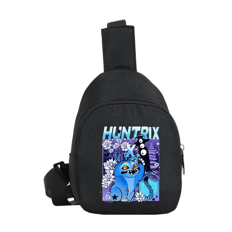 Casual Children'S Breast Bag Animation Cartoon Printing Fashion Boys And Girls Crossbody Bag Change Small Backpack