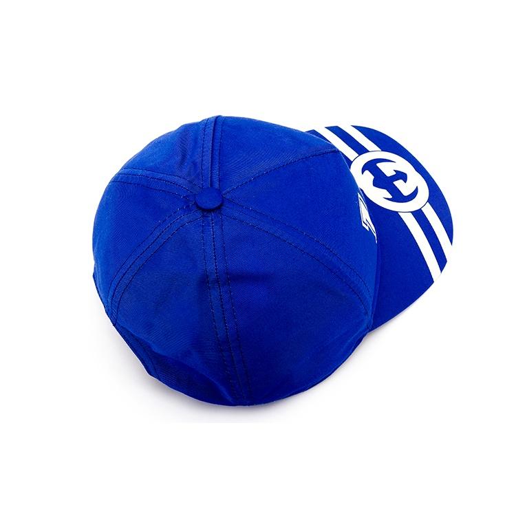 Gucci 100 Baseball Velcro Strap Cap 'Blue' Unisex 6730814HAKR4368