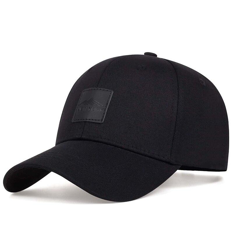 

Унисекс NEW York Leather Label Snapback Бейсболки Весна и Осень Открытый Регулируемые Повседневные Кепки Солнцезащитная Кепка чёрный