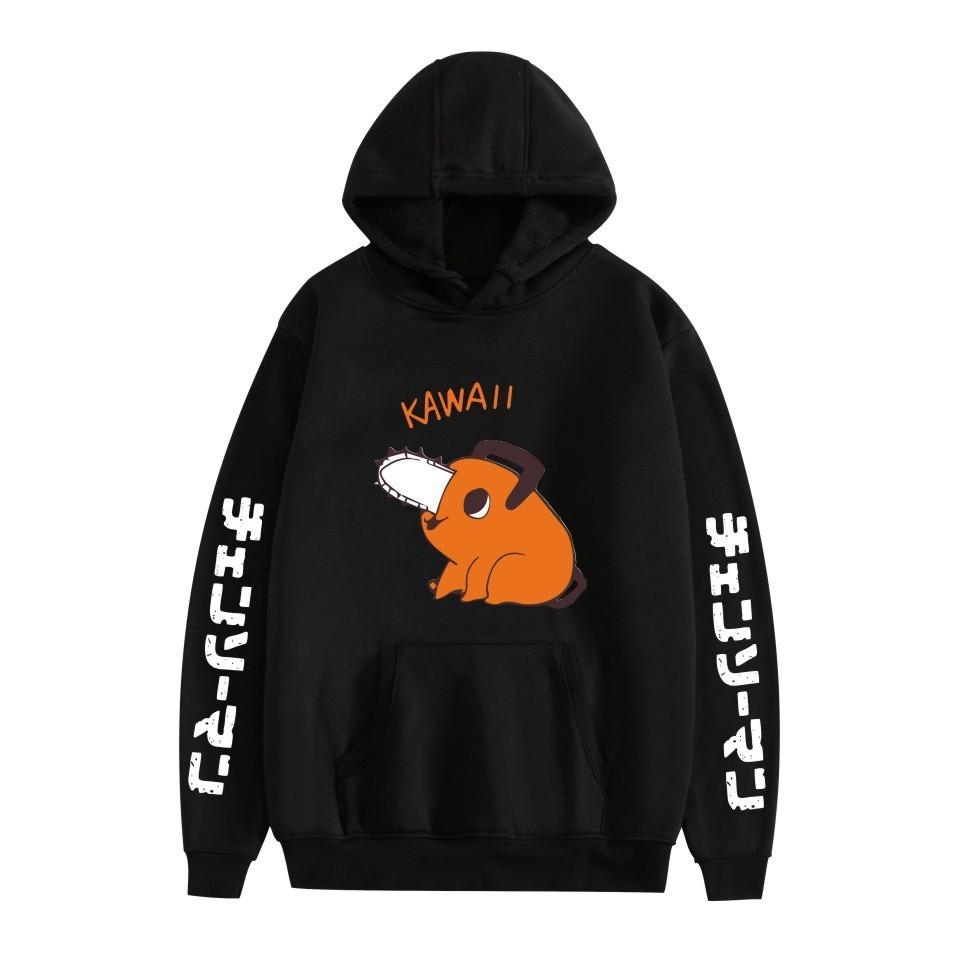 Pochita Chainsaw Man Mikiny Pánská Móda Mikiny s Dlouhým Rukávem Dámské Ležérní Harajuku Streetwear Pulovry Sudaderas Top