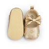 New Baby Girl Shoes Infant Toddler Princess Dress PU Non-slip Flat Soft-sole Cute Bow-knot First Walkers Newborn