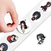 500PCS Huoying Yuzhi Bojik Q Volume Sticker anime Naruto surrounding diy accounts Funny stickers