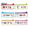Words Spelling Flash Cards 40Pcs Phonics Word Family Build Book Kids Preschool Learning Activity Rhyming Kindergarten Student Read Rhyme Flip
