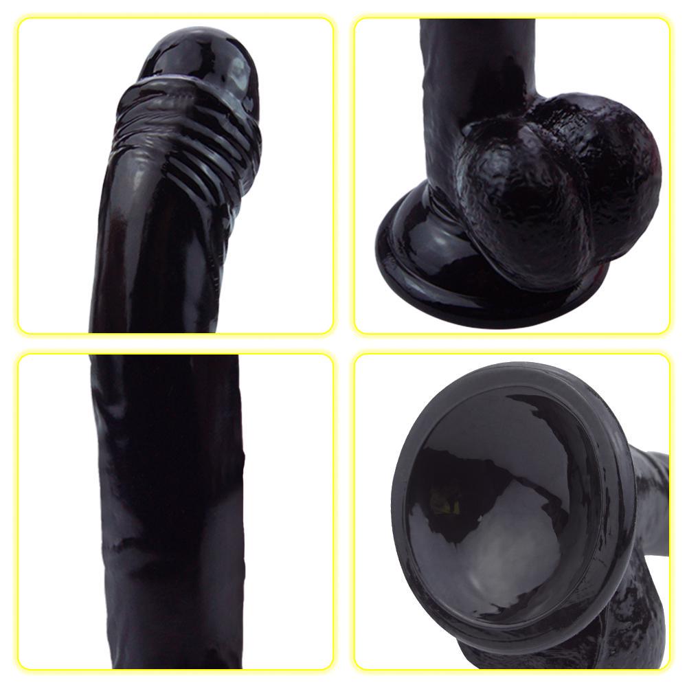 MoDi Sex Toys Long Strapon Dildo Realistic Blood Vessel Imitation Soft Penis Imitator For Woman Female Masturbation Wear Adult Toys Rubber Dick