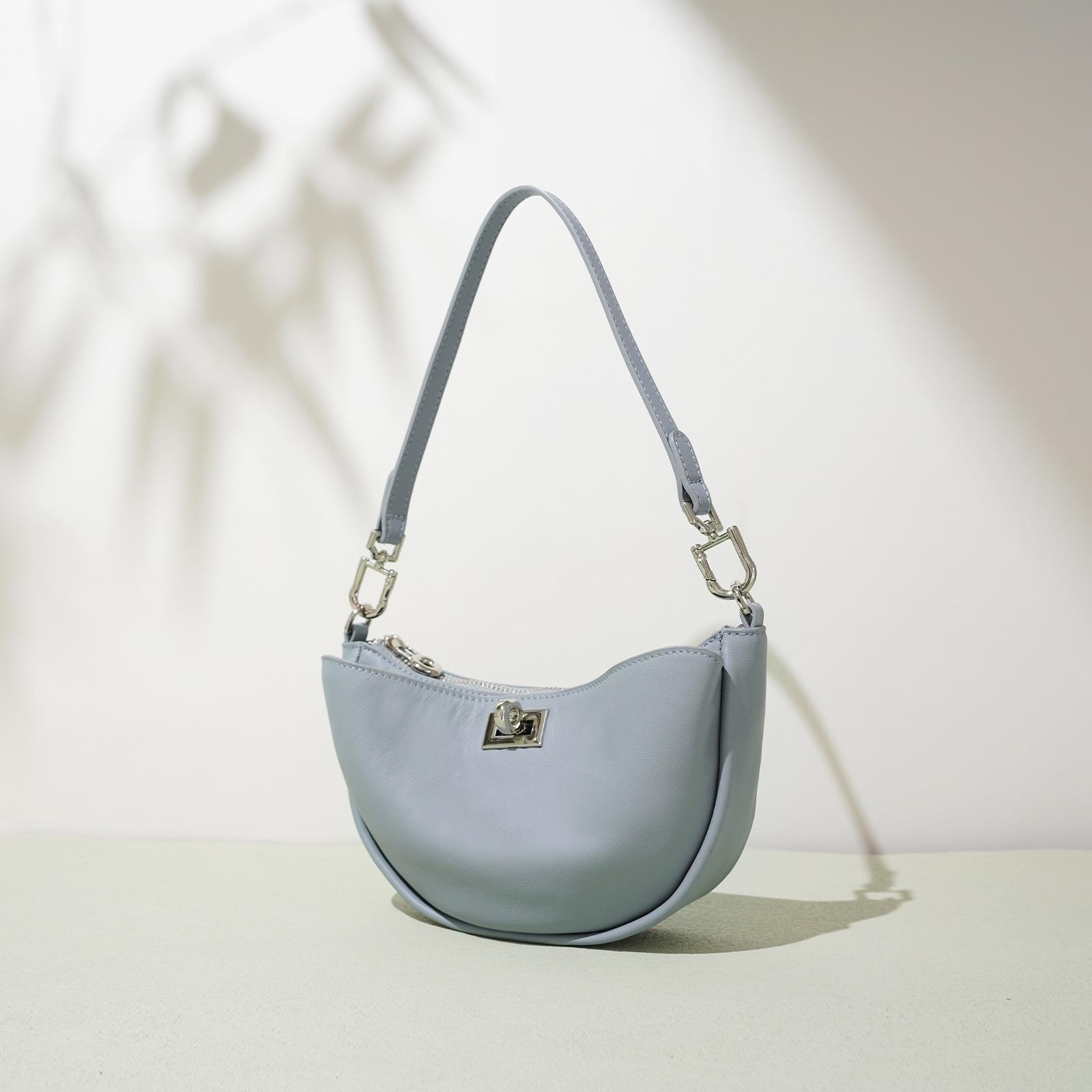 

Новая нишевая сумка из коровьей кожи, модная, высокого класса, на одно плечо, подмышку, текстурная сумка-мессенджер на одно плечо, женская