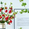 80cm Artificial Green Plants 5 Heads Pomegranate Berry Auditorium Decorated Artificial Pomegranates Fruit Branch Plant Florist
