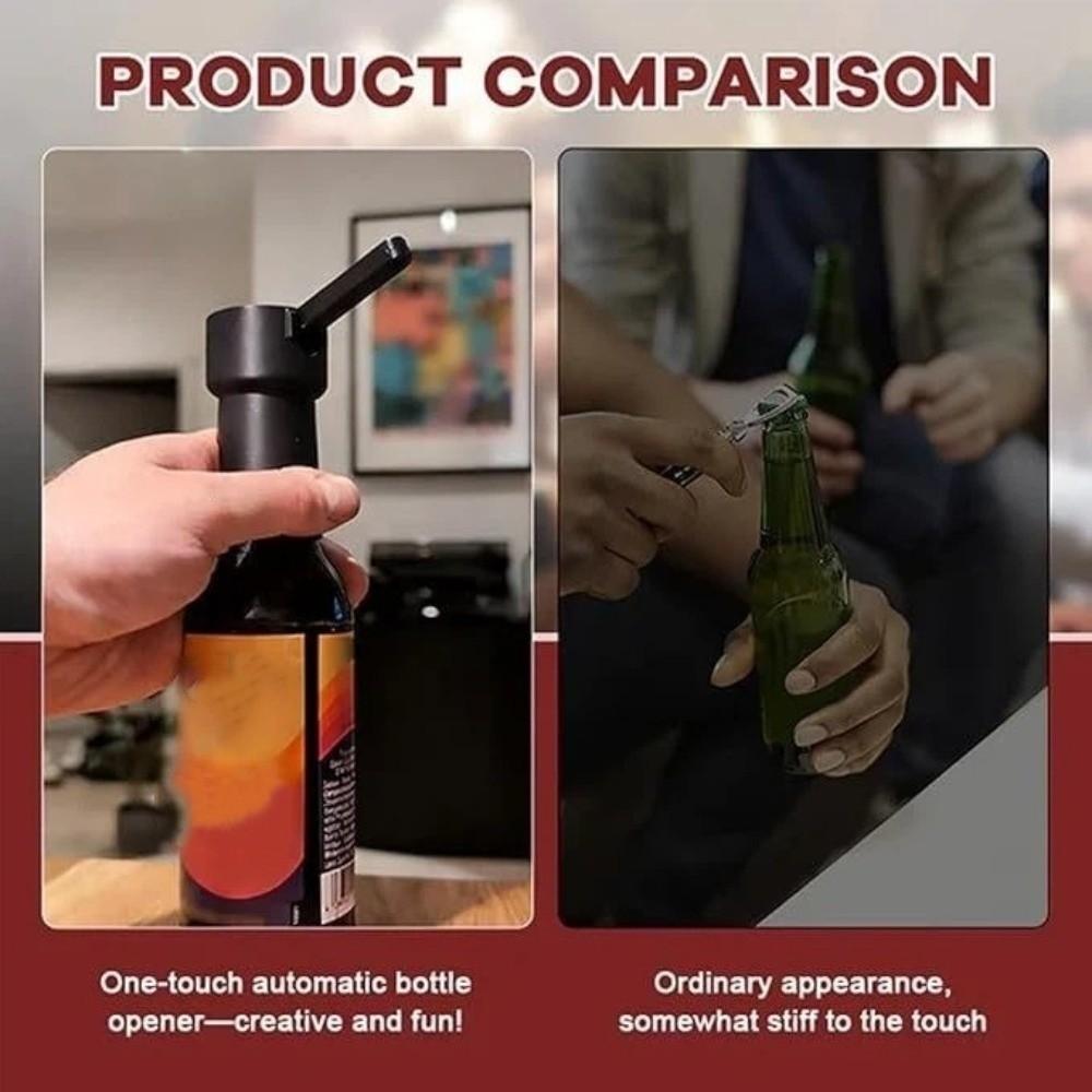 3D Printed Lever Beer Bottle Opener Portable Jar Remover Bottle Cap Launcher  Outdoor