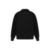 Fear of God Essentials The Black Collection Knit Polo Shirt 'Jet Black' Men's 192SP232180F