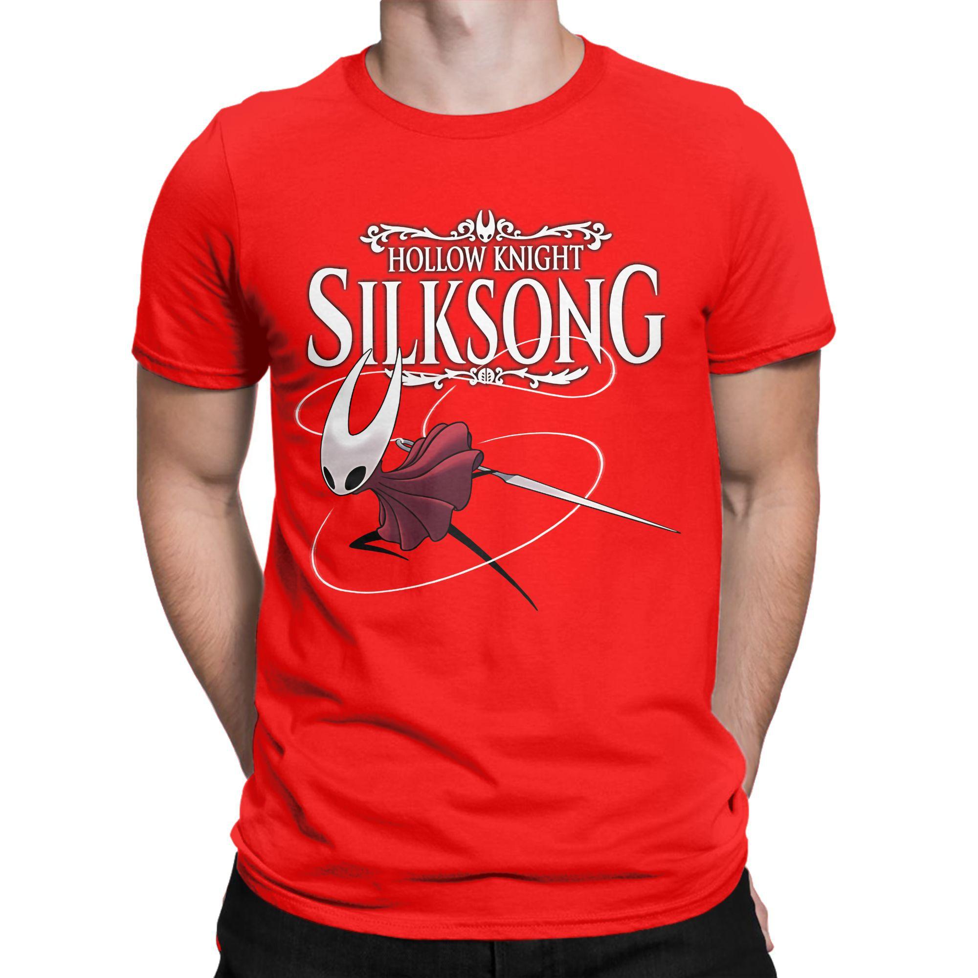 

Hollow Knight Silksong Fashion T Shirts for Men Women 100% Cotton Tee Shirt Clothes S