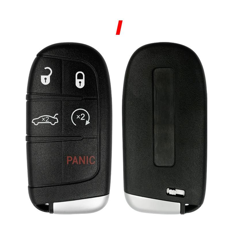 DIYKEY red 433MHz ID46 M3N-40821302 Smart Remote Car Key Fob for Chrysler 300C Dodge Charger Journey Challenge Dart Durango
