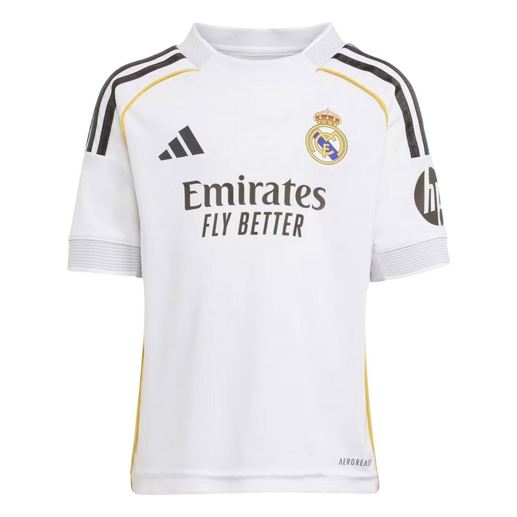 adidas Childrens/Kids 2025/2026 Real Madrid CF Home Kit Set