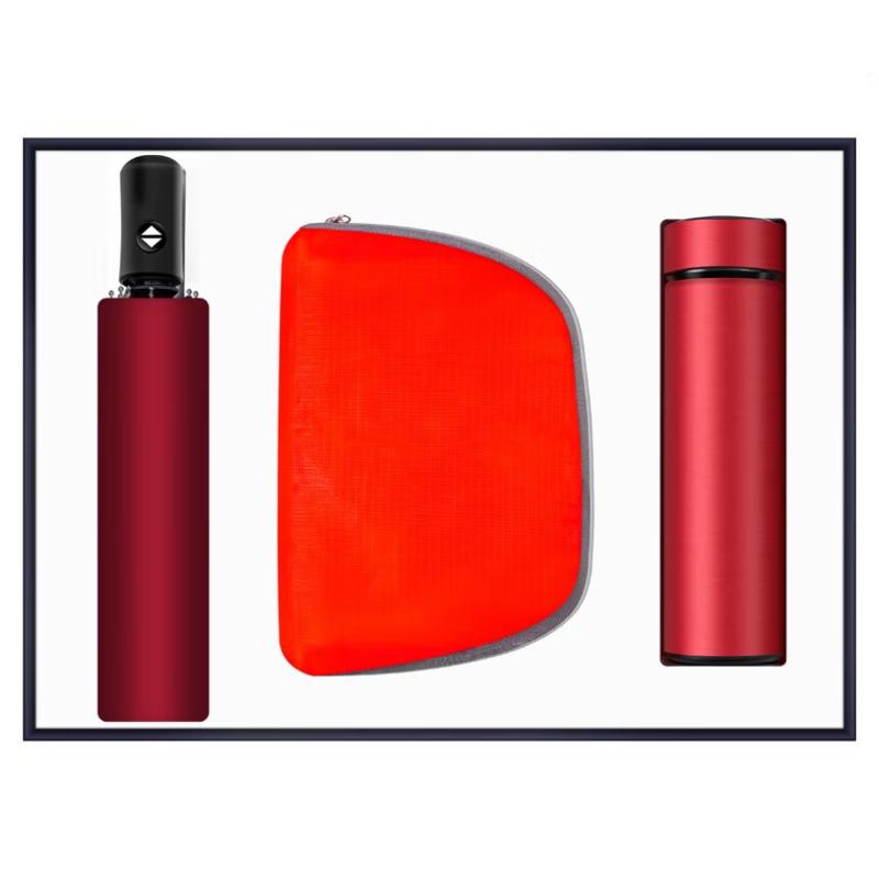 Zhimei Huanqiu Business Gift Set with Smart Mug, Backpack, and Umbrella