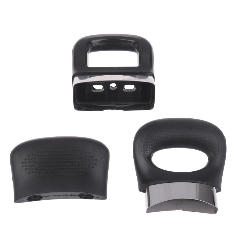 2 Piezas Asas Laterales para Olla Negra Asa Antiescaldado para Olla a Presión Con Tornillos Para Accesorios de Utensilios de Cocina Suministros de Cocina