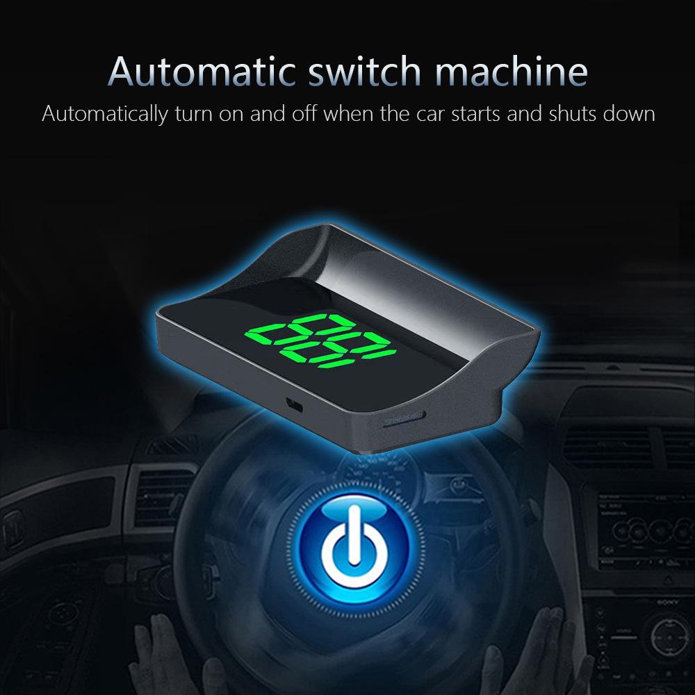 Car head up high-definition display GPS speed display, windshield projector, suitable for all automotive electronic components