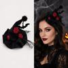 Halloween Decoration Headwear Halloween Party Cosplay Prop Dress Up Mini Hat Horror Skull Bat Hair Hoop Halloween Prop Hat