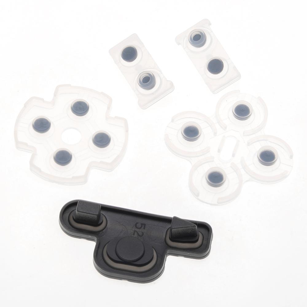 10set For PS3 Controller Rubber Silicone Conductive Adhesive Button Pad Keypads for PS3 Gamepad Inner Repair Replament