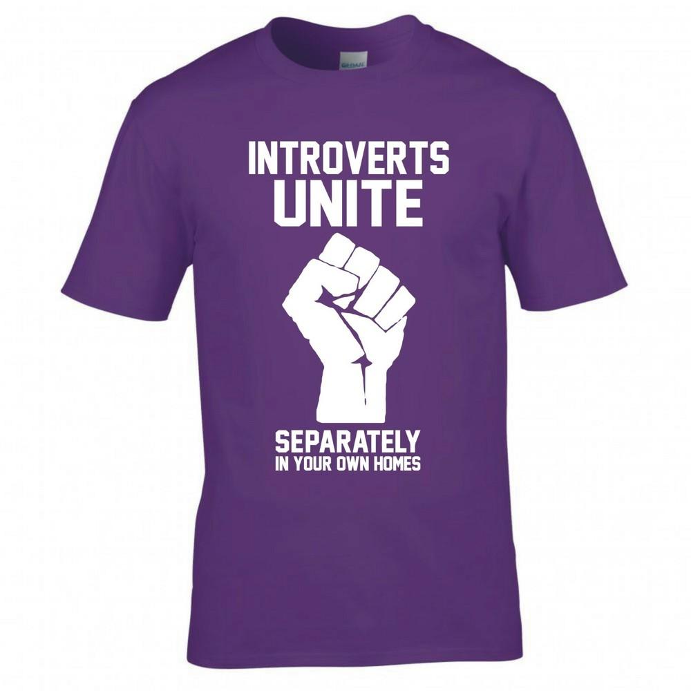 Funny Introverts Unite Tshirt