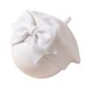 Bébé Doux Grande Fleur Beret Tricoté Chapeau Chaud Mignon Enfants Bonnet Casquette Quotidien