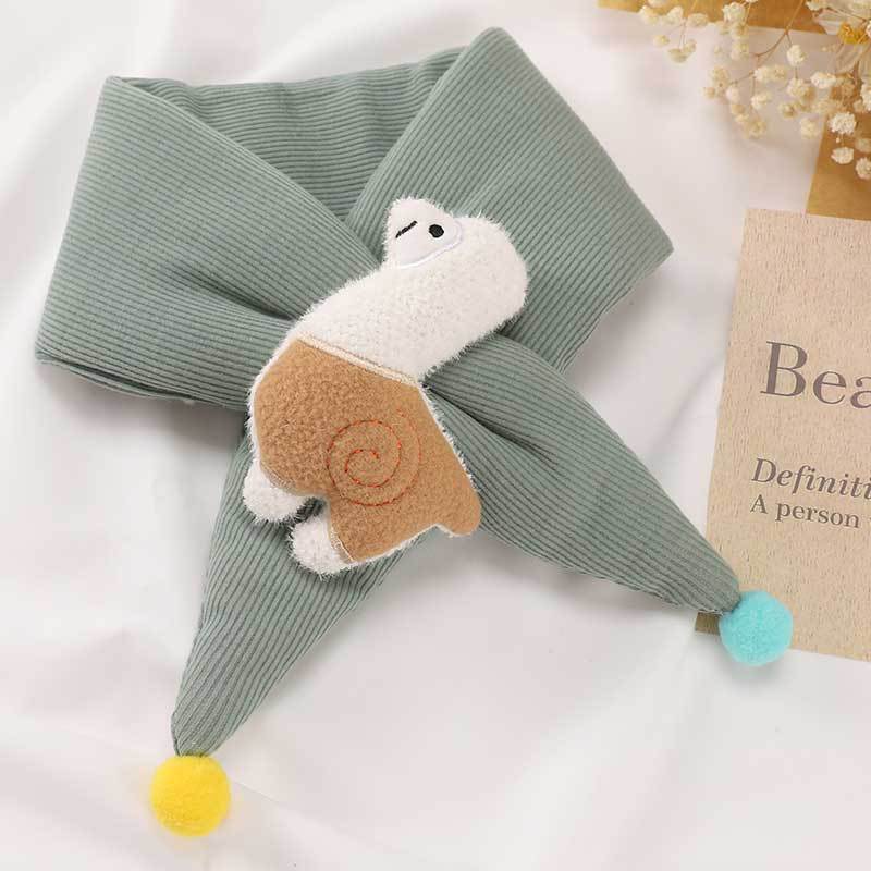 Nouvelle écharpe tendance pour enfants, idéale pour les filles, pour garder les bébés au chaud et polyvalente. Écharpe chaude en peluche et épaisse pour enfants