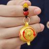 Zinc Zinc Zinc Alloy Lucky Pendant Rotatable Car Key Chain Fashion Zodiac Keychain  Lovely Gift