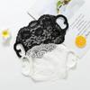 Lace Anti-Uv Sunscreen Mask Breathable Ear Cord Face Cover Scarf Hanging Ear Dust-Proof Scarves Mask Summer Dust-Proof Veil