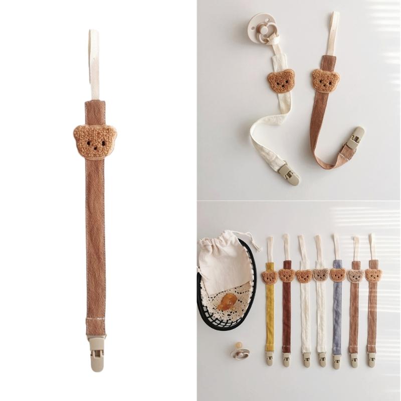 Baby Soother Chain Pacifier Holder Baby Toddlers Anti-drop Pacifier Strap Teether Toy Pacifier Dummy Chain Baby Supplies