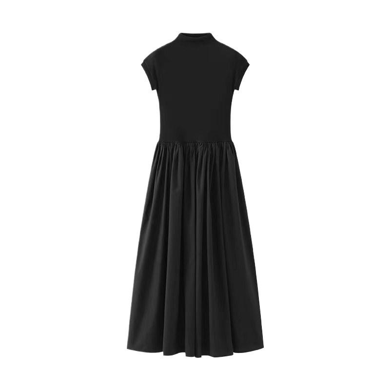 Hepburn-Style A-Line Dress for Women - New Summer Arrival, Niche Design, Waist-Cinching, Slimming, Mature Sister Style