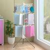 Collapsible Clothes Drying Rack , Stainless Steel Hanging Rods, Use