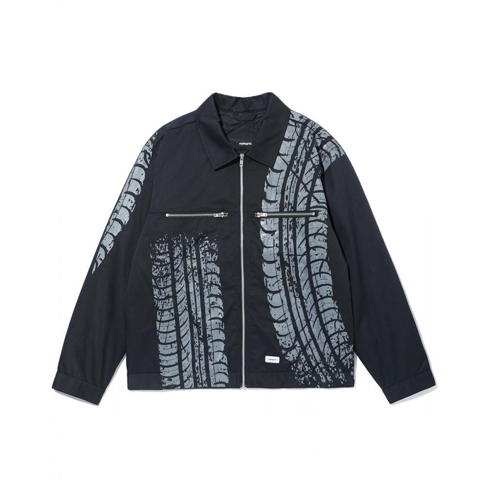 

MAHAGRID TIRE TREAD WORK JACKET BLACKMG2CFMB942A