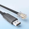 Professional USB to RJ45 Console Debugging Cable Fast and Stable Communication for Routers Switches Firewalls
