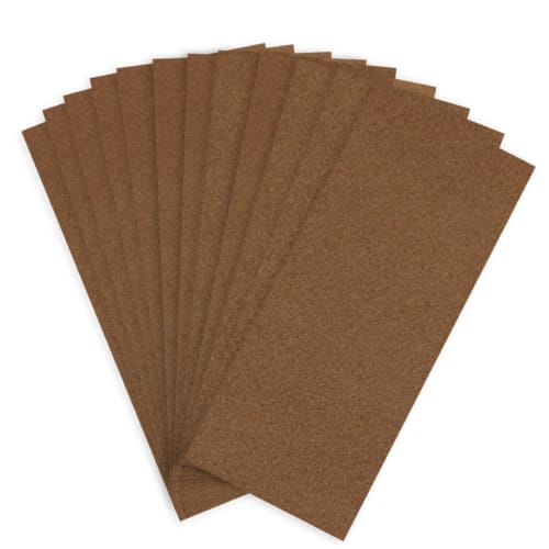 BIGMAN BYS-240 Sandpaper, Made In Japan, #240, 12-Piece Set, Sander Compatible, Sandpaper for Polishing