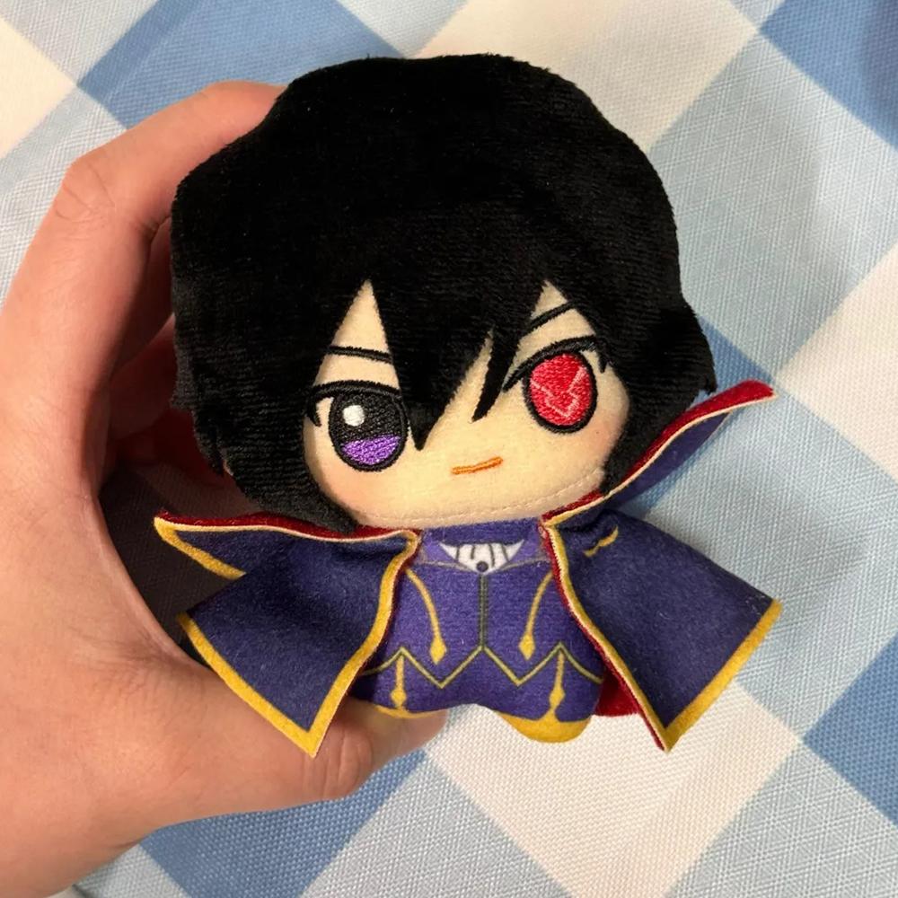 Anime Code Geass Lelouch of the Rebellion C.C. Lelouch Lamperouge Cosplay Cotton Doll Bag Decoration Plush Doll Keychain Prop 10cm