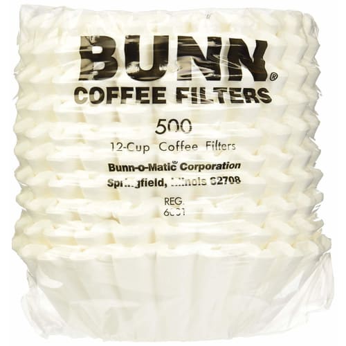 

Bunn 20115.0000 1000-Count 12-Cup Commercial Coffee Brewer Filters, White (1000)