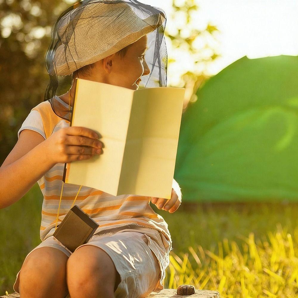 Mesh Hat Net Cover Breathable Mosquito Net Cap Gardening Hat Insect-Proof Hat  Outdoor