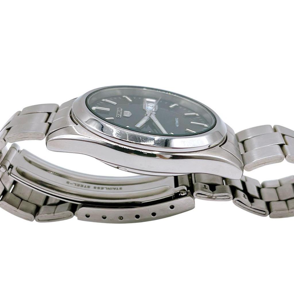 [USED] Seiko 7S26-0060 Watch, Size 5, Silver, Black, Unisex