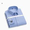 Oxford Spun 100% Pure Cotton Shirt Men'S Long Sleeved Shirt Professional Workwear Shirt All Cotton Premium White Shirt
