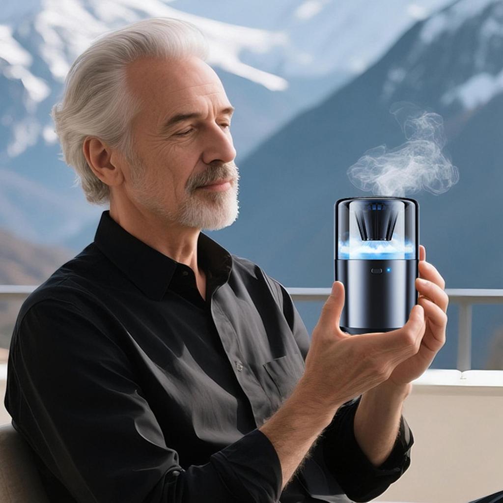 Car Scent Diffuser Smart Three Adjustable Long Lasting Auto Accessories Car Smell Air Freshener For Bedroom Offices Bathroom Spa