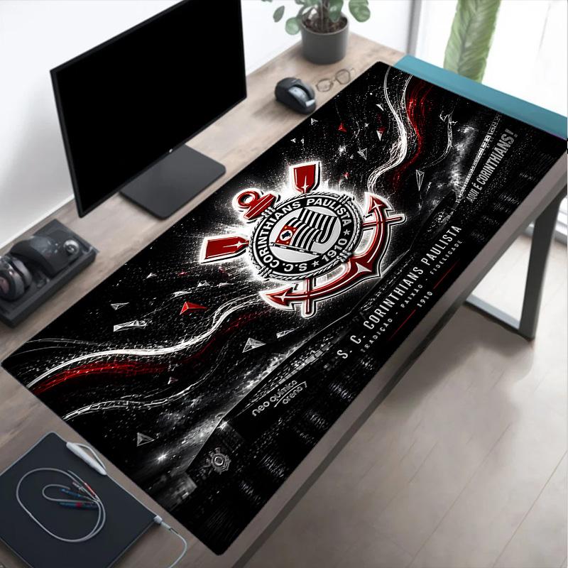 Corinthians Team Crest Mouse pad Mouse pad, Gaming Mouse Pad, keyboard pad, Desk Decor for computer notebook Fan Gift Birthday Gift