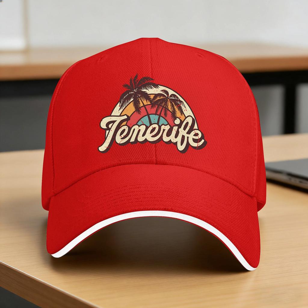 Teneriffa Sonne Baseballkappe Sommer Unisex Damen Druck Hip Hop Hüte Großhandel Lässig Outdoor Sport Baseballkappen