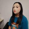 Realistische weibliche Gesichtsmaske für Partykostüme, geeignet für Maskeraden-Requisiten