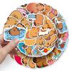 50 Capybara Cartoon Stickers: Cute Animal Decoration for Stationery and Phone
