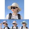 Outdoor Ice Silk Sun Hat With Wide Brim For Summer Beach Water Sports