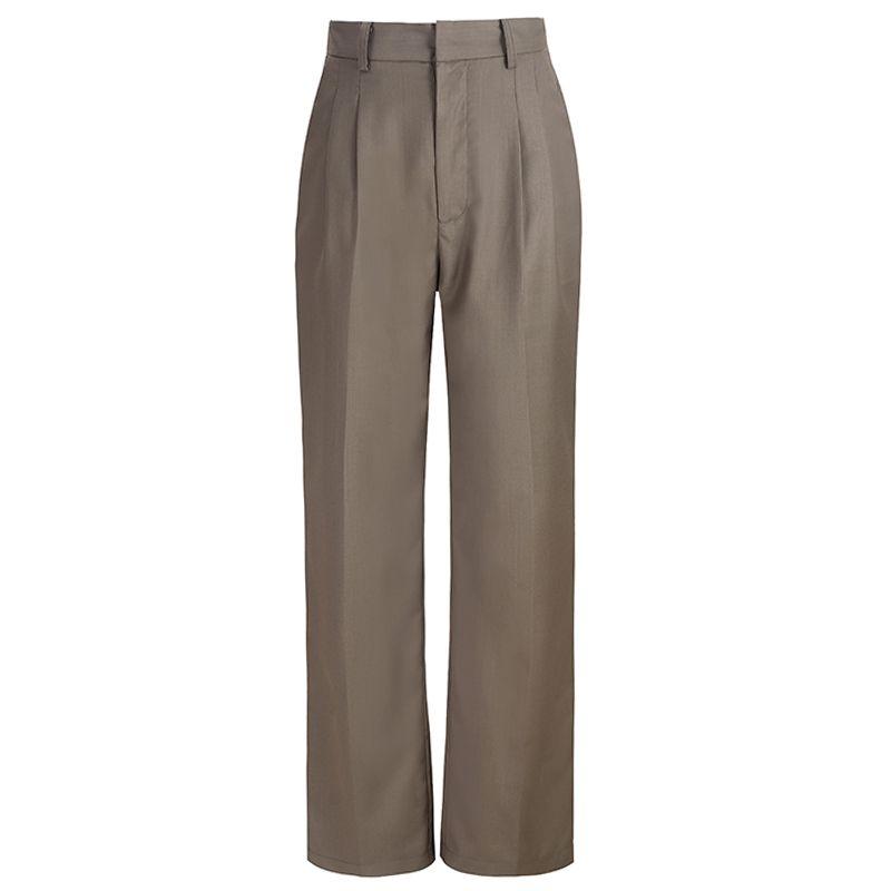 

Дизайнерский пиджак в европейском и американском стиле Single-piece buy left placket khaki green pants L