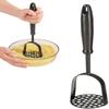 Stainless Steel Potato Masher, Multi-Function Kitchen Grinder Tool—Compact Avocado Press, Suitable for Vegetables, Meat, and Tomatoes