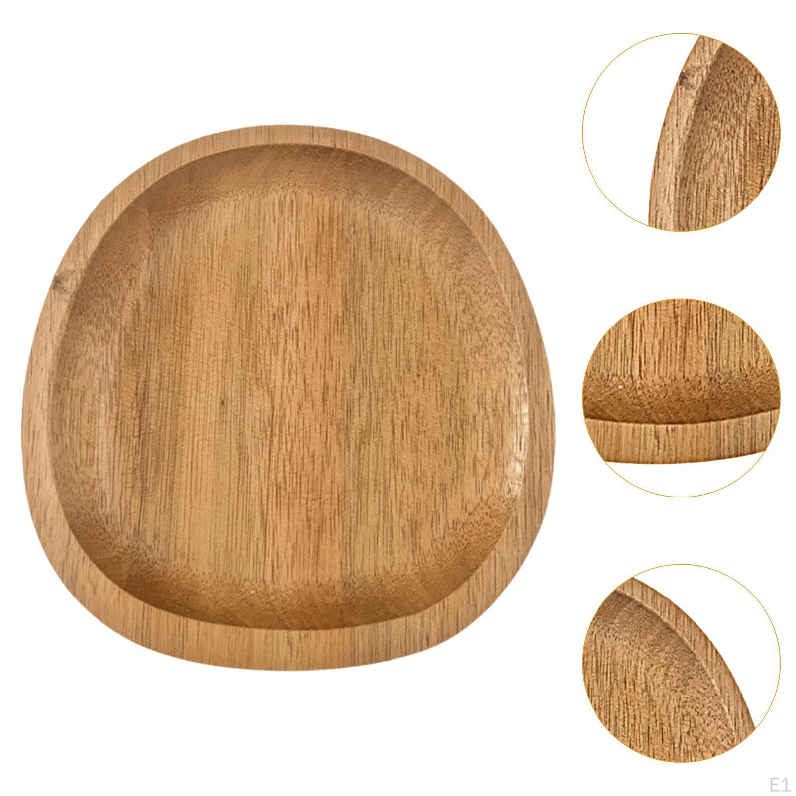 Элегантный деревянный поднос для стильной домашней трапезы 20cmx20cmx1.5cm — фото 3