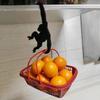 Creative Banana Balance Hook Wooden Under Cabinet Organizer Hooks Key Hanger  Kitchen