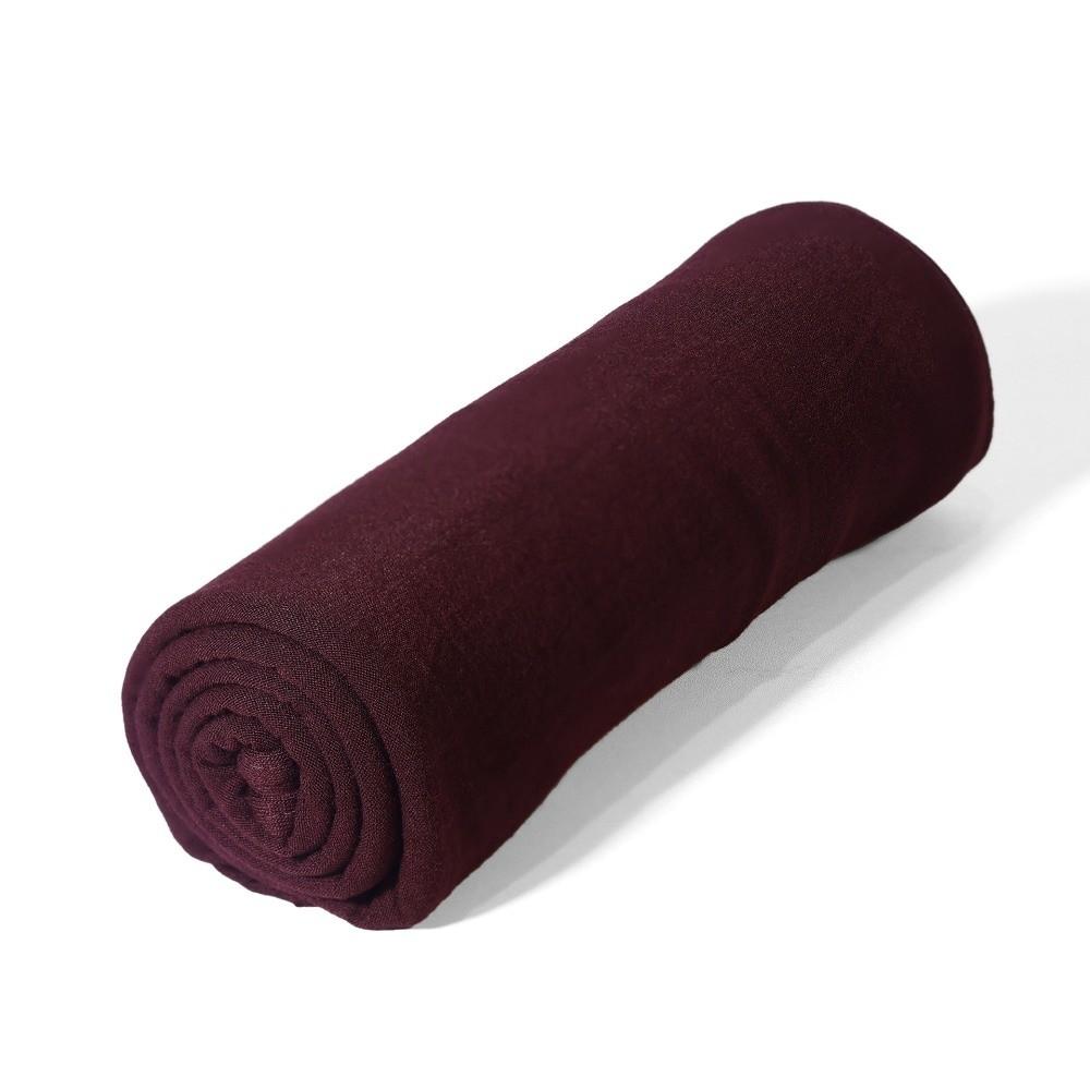 Ultra Long Women Head Wrap Elastic Knitted Head Scarf New Hair Turban  Sleep Use темно-красного