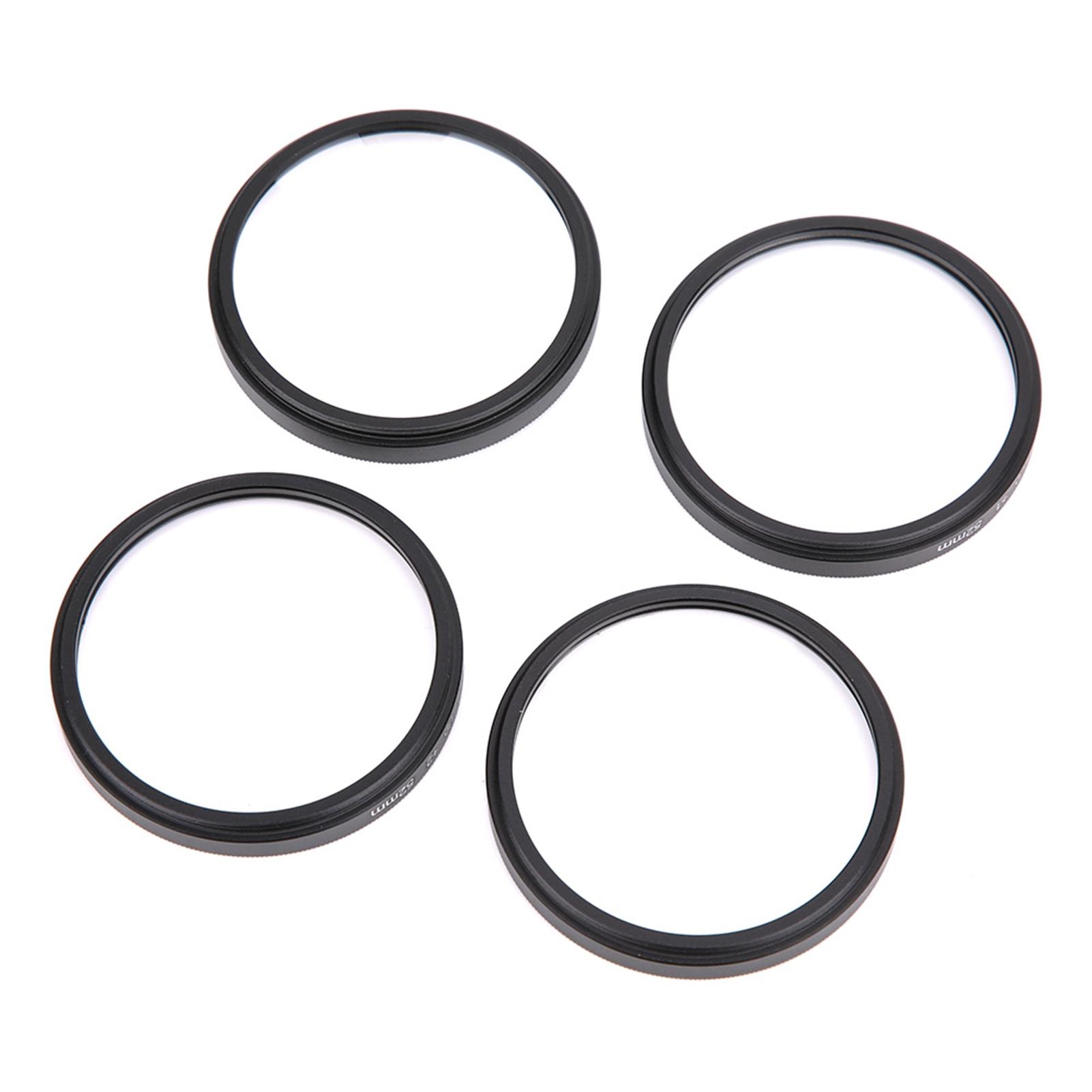 

Комплект макрообъективов из оптического стекла +1 +2 +4 +10 для зеркальной камеры Canon(67мм ) 52mm