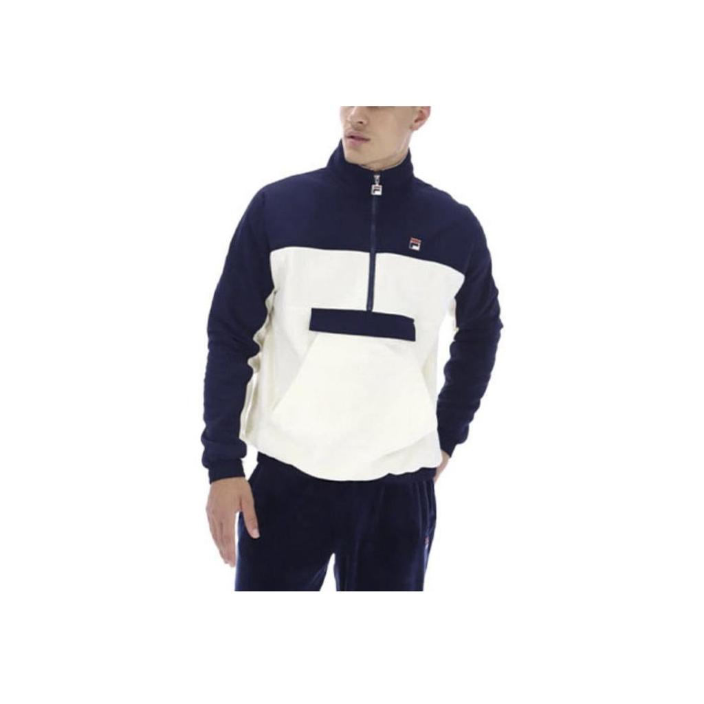 New FILA Logo Patch Track Jacket F21MH041-077